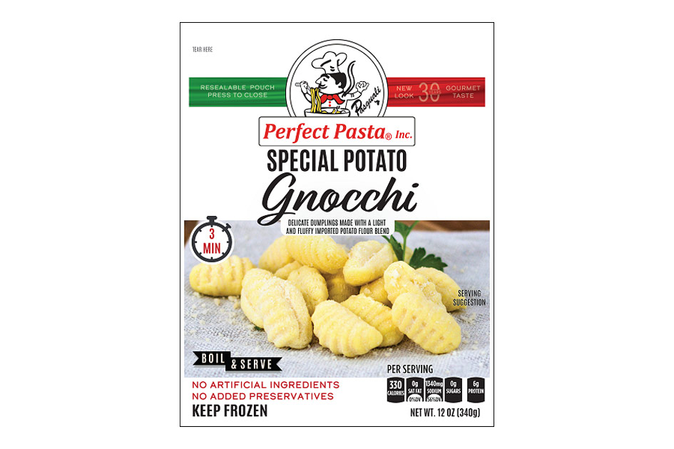 Special Potato Gnocchi 20298 Perfect Pasta Inc Premium Pastas